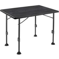 linear black 100 table - measurements: 100 x 68 x h63/83 cm.