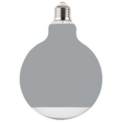 partially colored led bulb - lucia grey