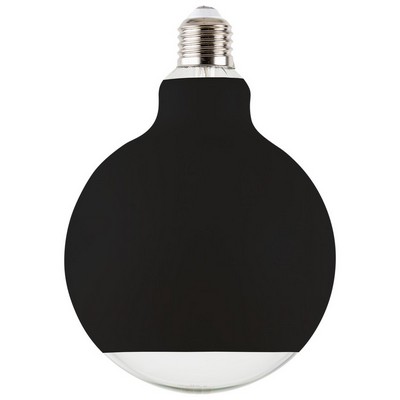 partially colored led bulb - lucia black