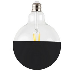 lampadina led parzialmente colorata - maria nera