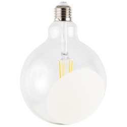 Filotto Thread - Partially Colored LED Bulb - Sofia White