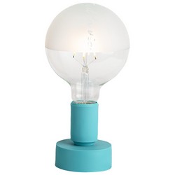 lampada da tavolo con lampadina led - blu cest