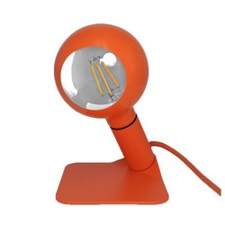 Filotto - Portalampada Magnetico con Lampada - Iride Arancio
