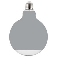 photo partially colored led bulb - lucia grey 1