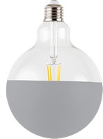 photo partially colored led bulb - maria grey 1