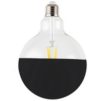 photo partially colored led bulb - black maria 1