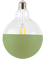 photo lampadina led parzialmente colorata - maria verde 1