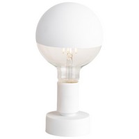 photo lampada da tavolo con lampadina led - bianco maria 1