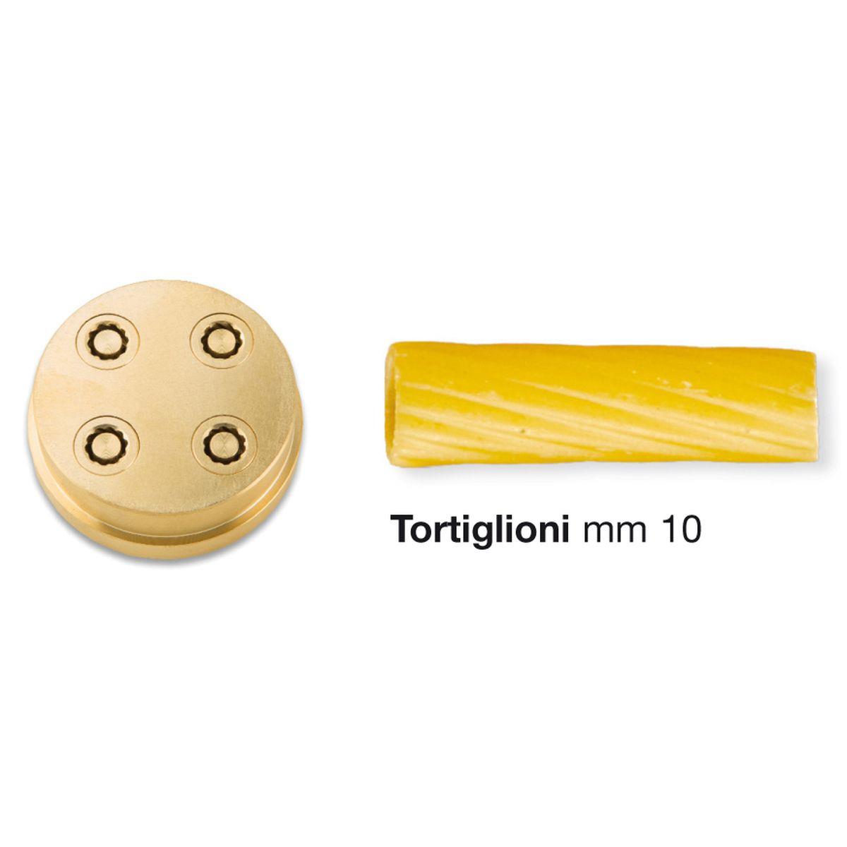 photo bronze die 285 for tortiglioni for home chef pasta machine