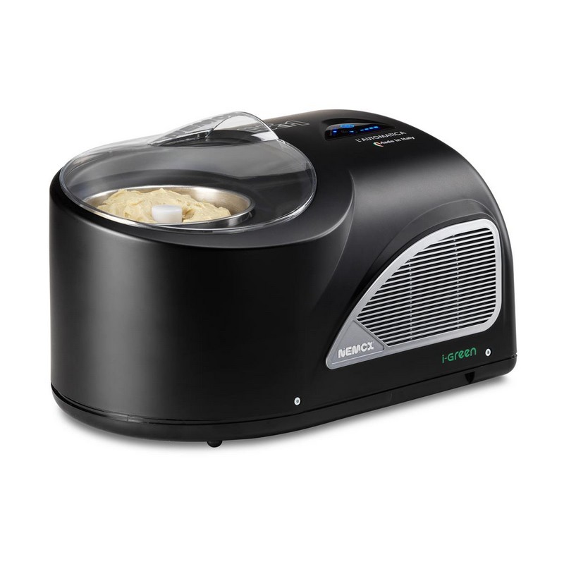 photo gelato nxt1 l'automatica i-green - black - up to 1kg of ice cream in 15-20 minutes