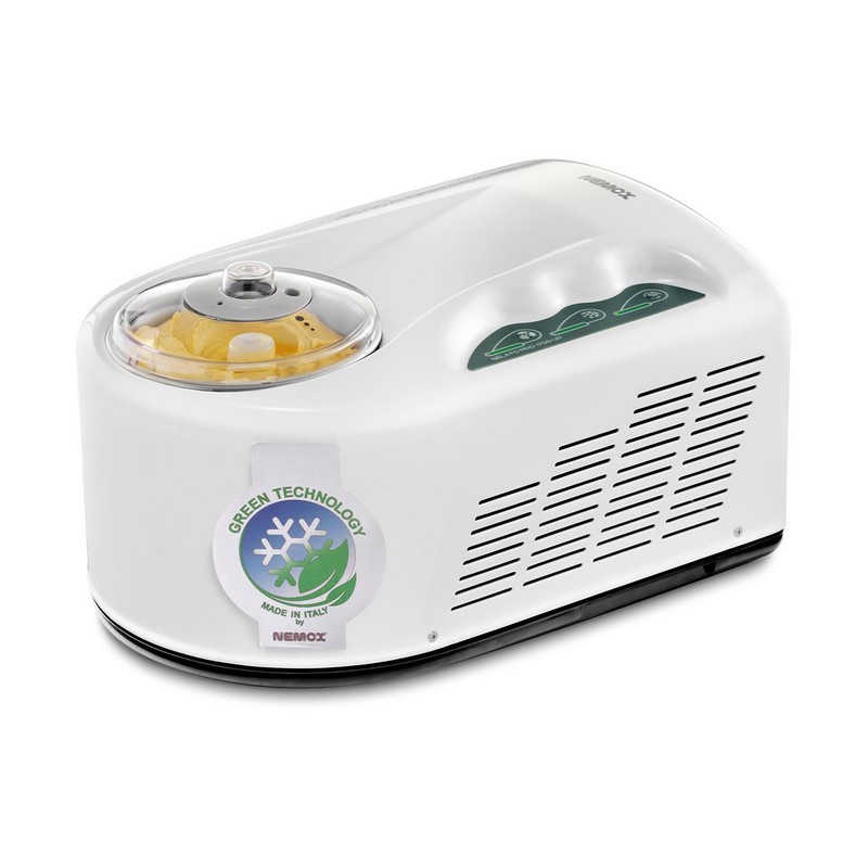 photo gelato pro 1700 up i-green - white - up to 1kg of ice cream in 15-20 minutes
