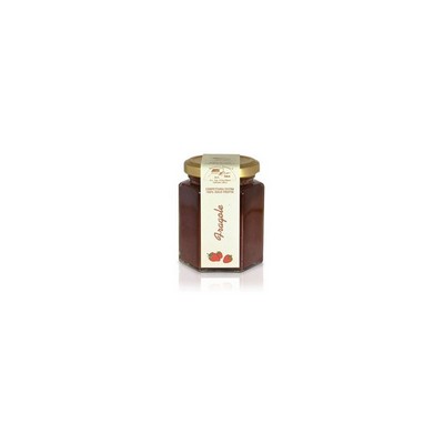 Apicoltura Cazzola - Azienda Agricola Giardino 100% STRAWBERRY Extra Jam, 200g jar