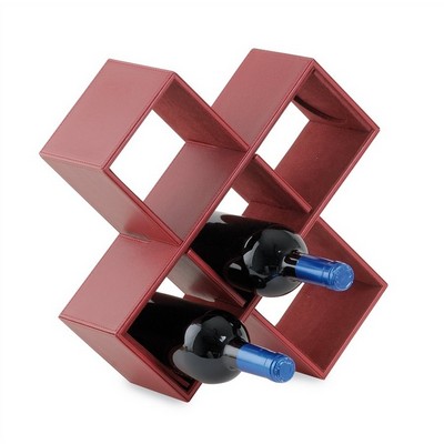 Weinkeller Rubino, Dual-Use-Verpackung aus Bordeaux-Kunstleder