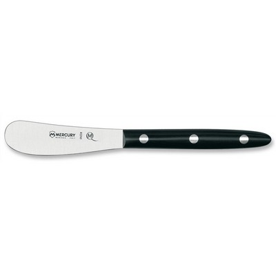 Messer zum Streichen von Butter oder Weichkäse, 8 cm – Edelstahl satiniert – Linie Delfino – Herren