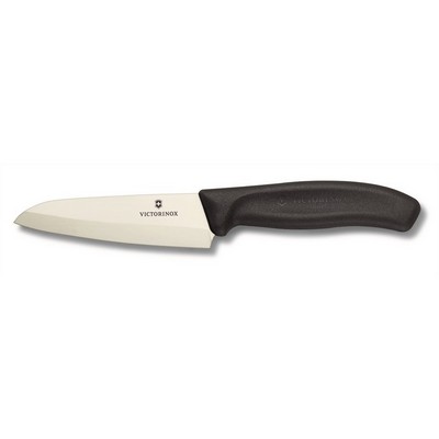 Vegetable knife with ceramic blade