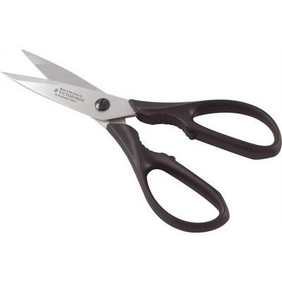 Kitchen scissors with black handles