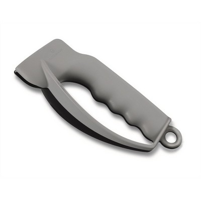 Mini blade sharpener with hand guard