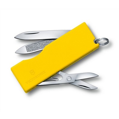 Victorinox Victorinox - YELLOW TOME - Multipurpose with blade, nail file, scissors and key ring - YELLOW
