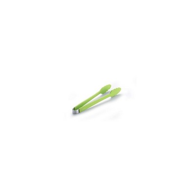 practical silicone tongs - green