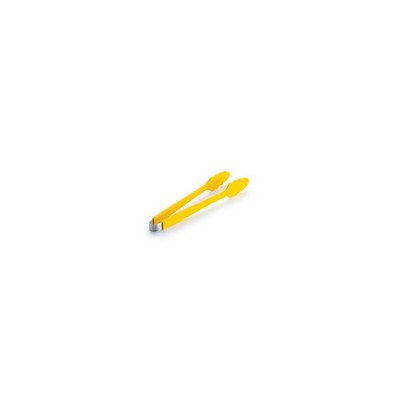 practical silicone tongs - yellow
