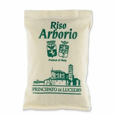 Principato di Lucedio Arborio Rice - 1 Kg - Packaged in Protective Atmosphere and Canvas Bag