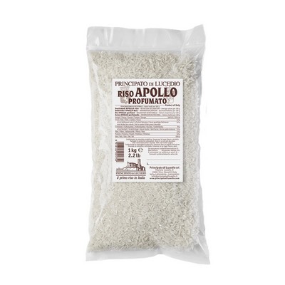 Principato di Lucedio Apollo Fragrant Rice - 1 Kg - Packaged in Protective Atmosphere