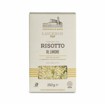 Risotto with Lemon - 250 g - Packaged in a protective atmosphere