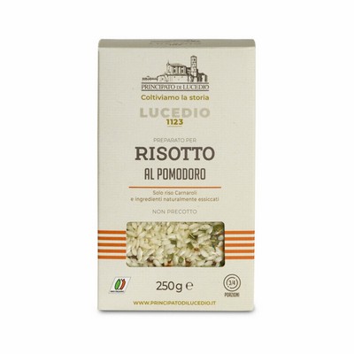 Principato di Lucedio Risotto with Tomato - 250 g - Packaged in Protective Atmosphere