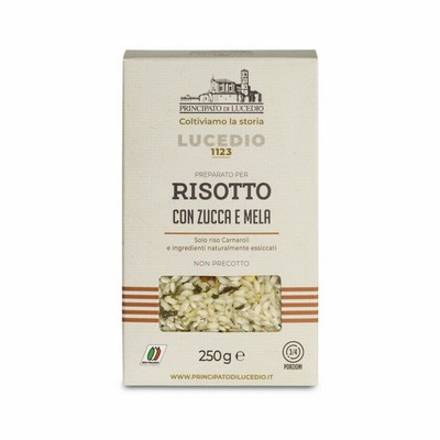 Risotto with Pumpkin and Apple - 250 g - Packaged in a protective atmosphere