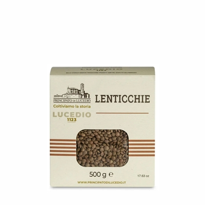 Lentils - 500 g - Packaged in Protective Atmosphere and Cardboard Case