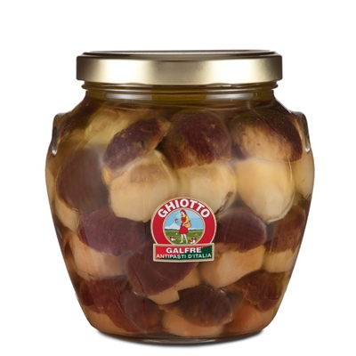 Galfrè Antipasti d'Italia Whole Porcini Mushrooms in Olive Oil - Jar 1.6 Kg