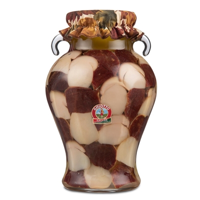 Galfrè Antipasti d'Italia Sliced ??Porcini Mushrooms in Olive Oil - Amphora Jar 4 Kg