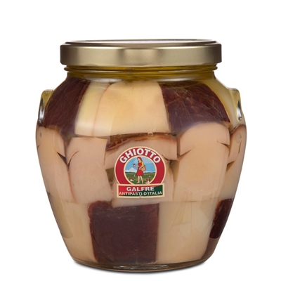 Galfrè Antipasti d'Italia Sliced ??Porcini Mushrooms in Olive Oil - Jar 1.6 Kg