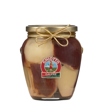 Galfrè Antipasti d'Italia Sliced ??Porcini Mushrooms in Olive Oil - Jar 530 g