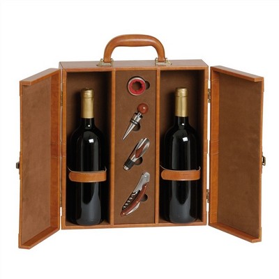 Renoir Tobacco colored box for 2 bottles with accessories