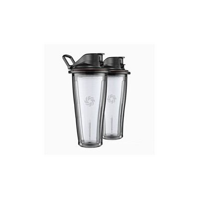 Vitamix ascent - set 1 to go glass with cap