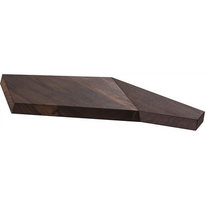 FOX DUE CIGNI - Vela Line - Walnut Wood Chopping Board 25x20x2.3 cm - Made in Italy
