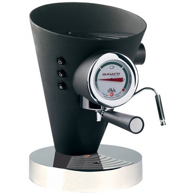 diva black espresso coffee machine