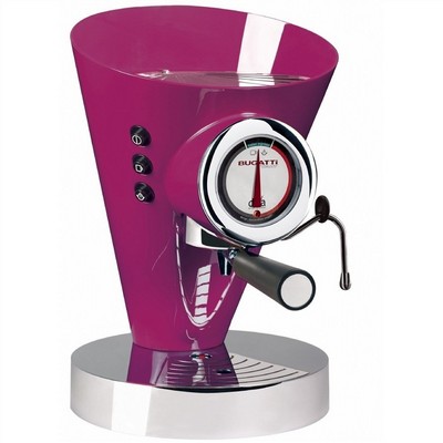 BUGATTI  15-edivacl macchina per caffe espresso e cappuccino diva evolution, lilla
