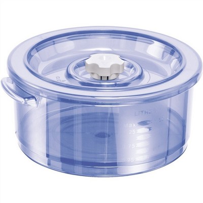 Round vacuum container 1.5 l