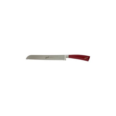elegance bread knife 22cm red