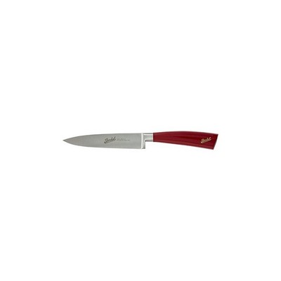 elegance kitchen knife 16cm red