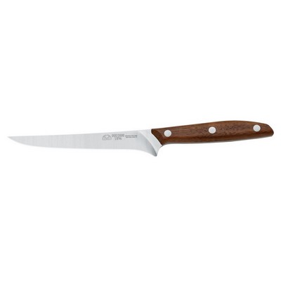 DUE CIGNI 1896 Line - Boning Knife 15 CM - 4116 Stainless Steel Blade and Walnut Wood Handle