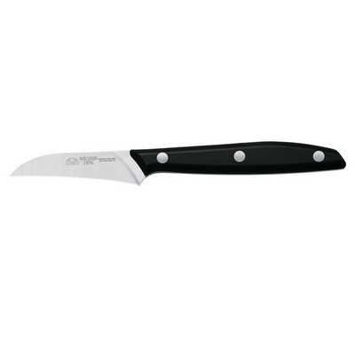 1896 Line - Curved paring knife 7 CM - 4116 stainless steel blade and POM handle