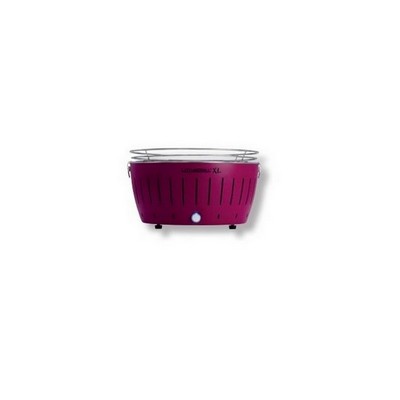 LotusGrill New 2023 XL Purple Barbecue with Batteries and USB Power Cable