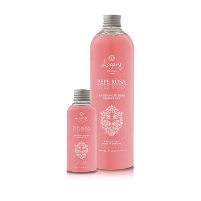 Logevy Duschgel 500 ml – Macht Ihre Haut weich und hydratisiert – Rosa Pfeffer