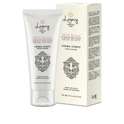 Logevy Body Creams - 200 ml tube for skin fragrance - Pink Pepper