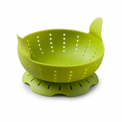 ZEAL - SILICONE STEAMING BASKET (Assorted Colors Not Selectable)