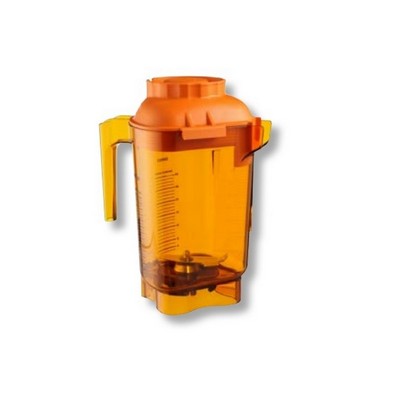Vitamix boccale advance tritan compatibile con the quiet one e drink machine advance - arancio