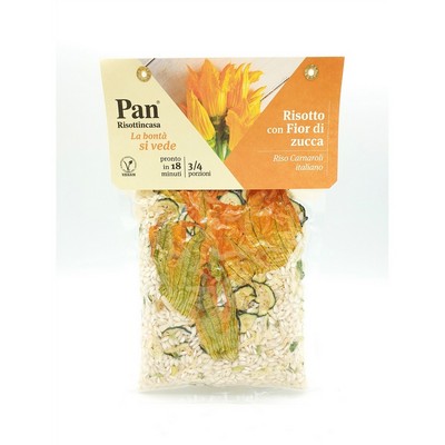 risotti extra - risotto with piedmontese courgette flowers - 300 g